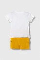 Guess komplet bawełniany dziecięcy N4RG06.K8HM0.PPYH biały SS24