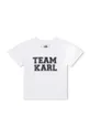 Детский комплект для плавания - шорты и футболка Karl Lagerfeld <p>Материал 1: 100% Хлопок Материал 2: 100% Полиэстер</p>