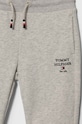 Dětská tepláková souprava Tommy Hilfiger šedá KB0KB08898.104.122.PPYH