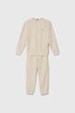 Tommy Hilfiger dres dziecięcy dzianina beżowy KS0KS00533.128.176.PPYH