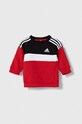 Detská tepláková súprava adidas IA3125 červená SS24