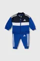 блакитний Cпортивний костюм для немовлят adidas Для хлопчиків