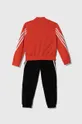 Детский спортивный костюм adidas красный