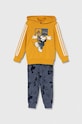 adidas trening copii x Disney print galben IT8781