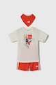 Комплект для немовлят adidas трикотаж червоний IN7285