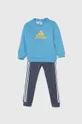 блакитний Дитячий спортивний костюм adidas Для хлопчиків