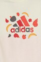 Chłopiec adidas komplet niemowlęcy IS2681 czerwony