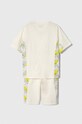 Emporio Armani set di lana bambino/a 3D4VJC.4J5UZ beige SS24
