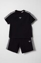 Комплект для младенцев Emporio Armani трикотаж тёмно-синий 3DHVJG.1JPZZ
