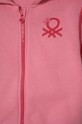 Băieți United Colors of Benetton trening de bumbac pentru copii 3J68GK00G.P.Seasonal roz