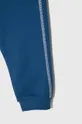 голубой Детский хлопковый спортивный костюм United Colors of Benetton