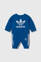 Спортивный костюм для младенцев adidas Originals трикотаж тёмно-синий IR6814