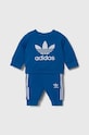 Спортивный костюм для младенцев adidas Originals трикотаж тёмно-синий IR6814