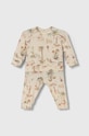 Спортивный костюм для младенцев Jamiks с эластаном бежевый KARIN.bam.Dres.JWG213.B