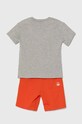 United Colors of Benetton komplet bawełniany dziecięcy 3096CK00A.G.Seasonal szary SS24