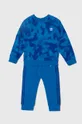 голубой Детский спортивный костюм adidas Originals Для мальчиков