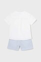 Βρεφικό βαμβακερό σετ Mayoral 1244.3A.Baby.PPYH μπλε SS24