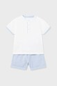 Σετ μωρού Mayoral εμπριμέ μπλε 1245.3A.Baby.PPYH