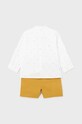 Σετ μωρού Mayoral 1246.3B.Baby.PPYH κίτρινο SS24