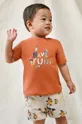 оранжевый Детский хлопковый комплект Mayoral Для мальчиков