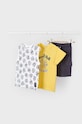 Mayoral set de bumbac pentru copii bumbac galben 3604.5F.Mini.PPYH