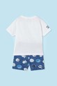 Παιδικό βαμβακερό σετ Mayoral 3606.5H.Mini.PPYH μπλε SS24