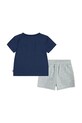 Levi's komplet niemowlęcy LVB BATWING TEE & KNIT SHORT S 6EK813 granatowy SS26