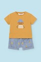 Mayoral Newborn compleu bebe 1208.1F.Newborn.PPYH galben SS24