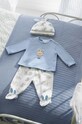 Kojenecká sada Mayoral Newborn potisk modrá 1532.1B.Newborn.PPYH