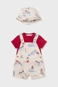 Mayoral Newborn compleu bebe 1638.1M.Newborn.PPYH rosu SS24