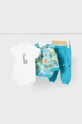 Mayoral Newborn dres niemowlęcy z elastanem turkusowy 1817.1G.Newborn.PPYH