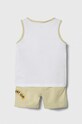 Guess komplet bawełniany niemowlęcy I4GG20.K8HM3.PPYH biały SS24
