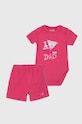 Guess compleu bebe tricotaj roz H4GW07.K6YW1.PPYH