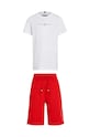 Tommy Hilfiger komplet dziecięcy KB0KB08829.86.122.PPYH czerwony SS24