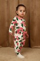 Mini Rodini komplet bawełniany niemowlęcy wzorzyste różowy 2414011228