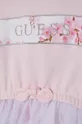 różowy Guess komplet bawełniany dziecięcy