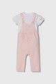 Guess completoa da neonato semplice rosa H4RW03.J1311.G.PPYH