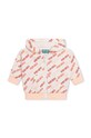 Dziewczynka Kenzo Kids dres bawełniany niemowlęcy K60099. biały