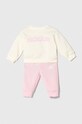 adidas trening copii tricotaj roz IS2500