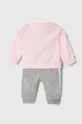 Спортивный костюм для младенцев adidas розовый