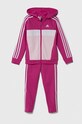 adidas trening copii tricotaj roz IS2533