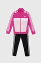 adidas trening copii tricotaj roz IS2535