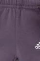 fialová Tepláková súprava pre bábätká adidas