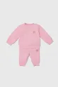 рожевий Комплект для немовлят adidas Originals Для дівчаток