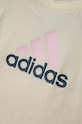 Dziewczynka adidas komplet bawełniany niemowlęcy IS2513 różowy