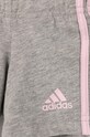 adidas gyerek pamut melegítő szett rózsaszín IS2496