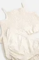 beige Coccodrillo completo in cotone neonato/a
