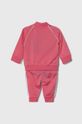 Παιδική φόρμα adidas Originals IR6857 ροζ SS24