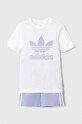 adidas Originals compleu copii tricotaj violet IR6933
