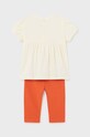 Mayoral komplet niemowlęcy 1736.4L.Baby.PPYH pomarańczowy SS24
